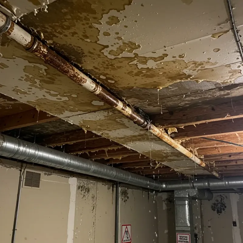 Ceiling Water Damage Repair in Ellsworth, WI