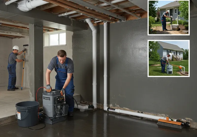Basement Waterproofing and Flood Prevention process in Ellsworth, WI